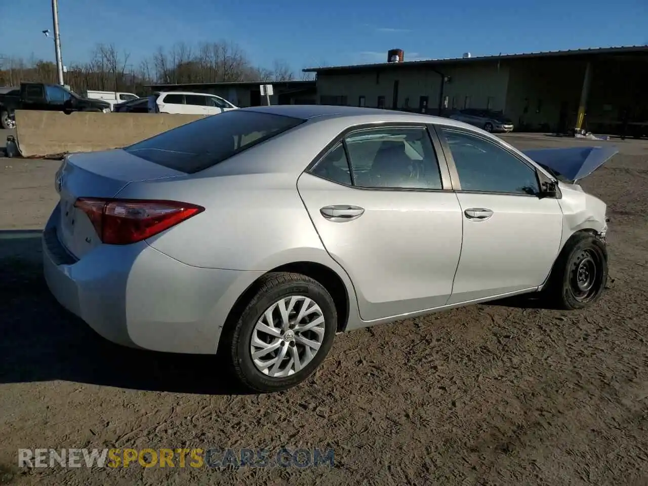 3 Photograph of a damaged car 2T1BURHE1KC226235 TOYOTA COROLLA 2019