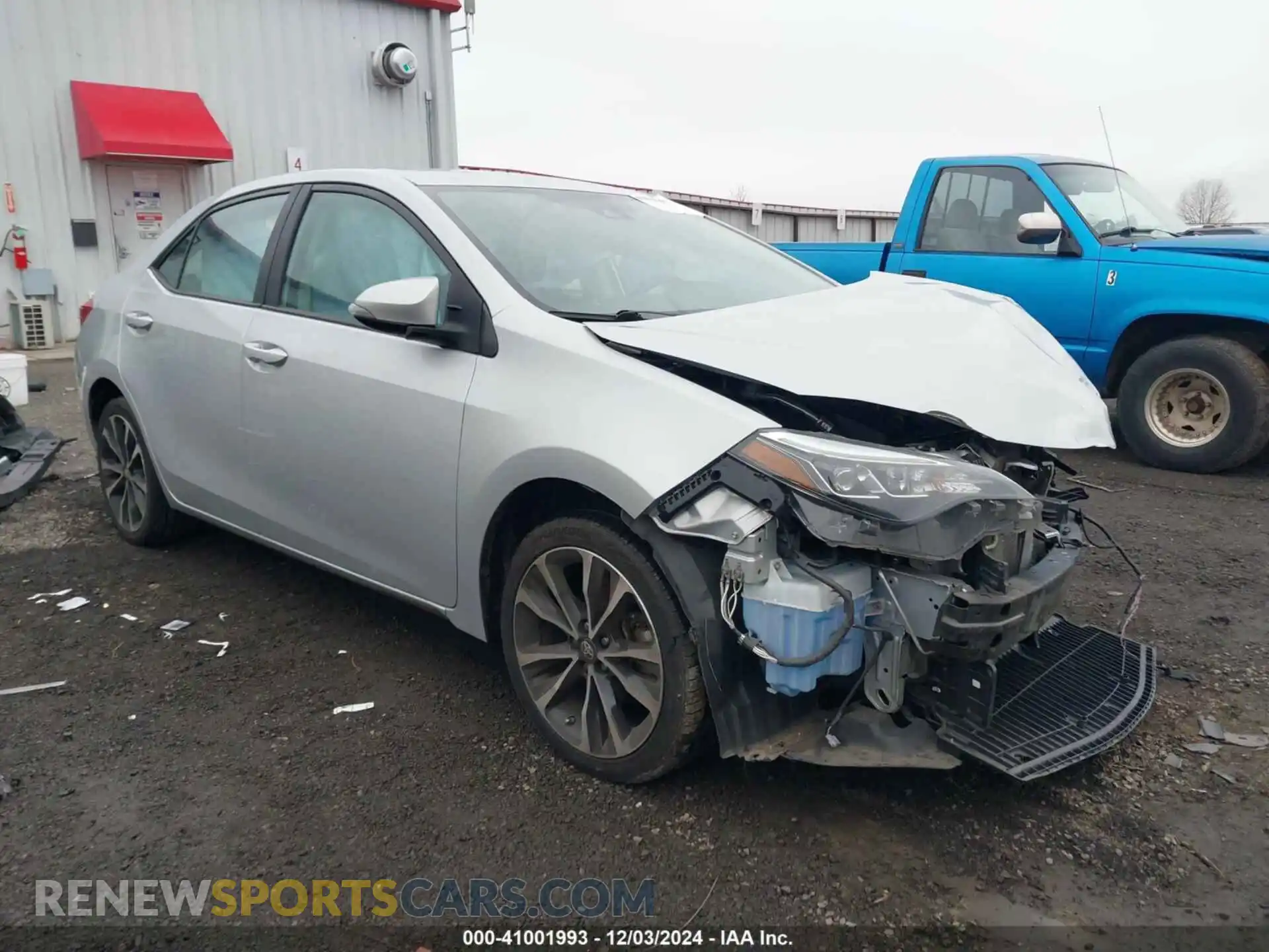 1 Photograph of a damaged car 2T1BURHE1KC227305 TOYOTA COROLLA 2019
