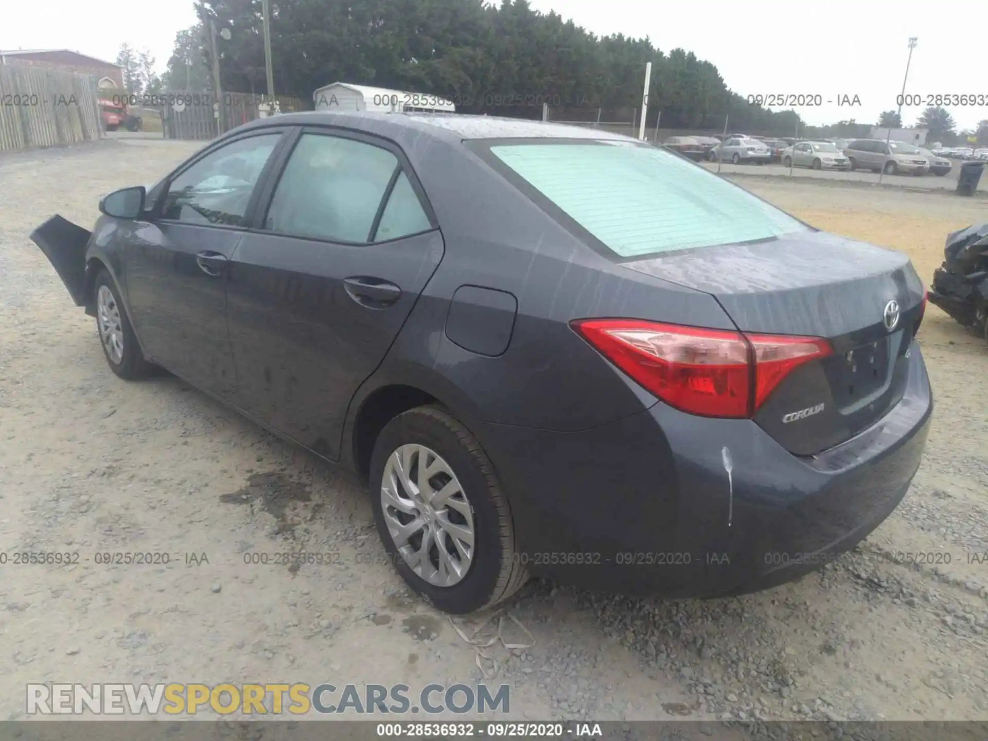 3 Фотография поврежденного автомобиля 2T1BURHE1KC230902 TOYOTA COROLLA 2019