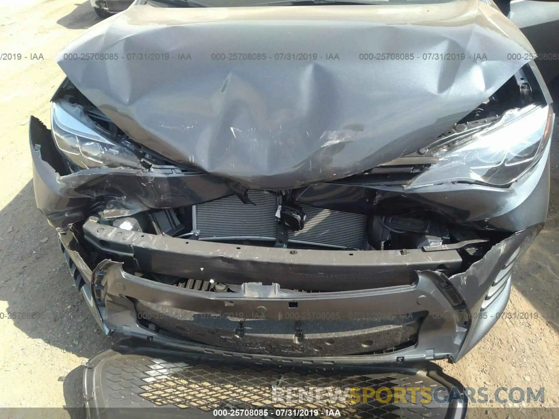 6 Photograph of a damaged car 2T1BURHE1KC231175 TOYOTA COROLLA 2019