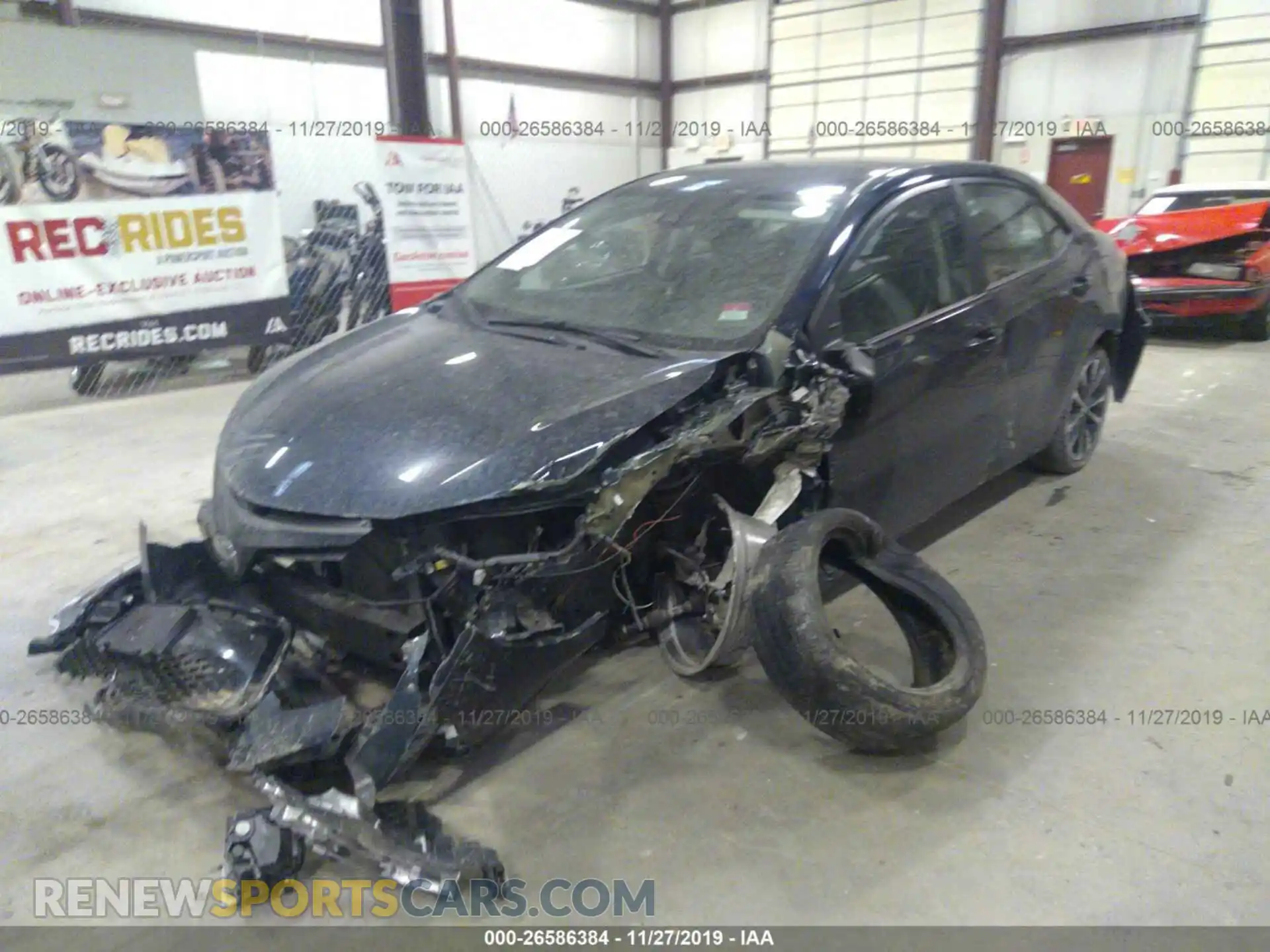 2 Photograph of a damaged car 2T1BURHE1KC239468 TOYOTA COROLLA 2019