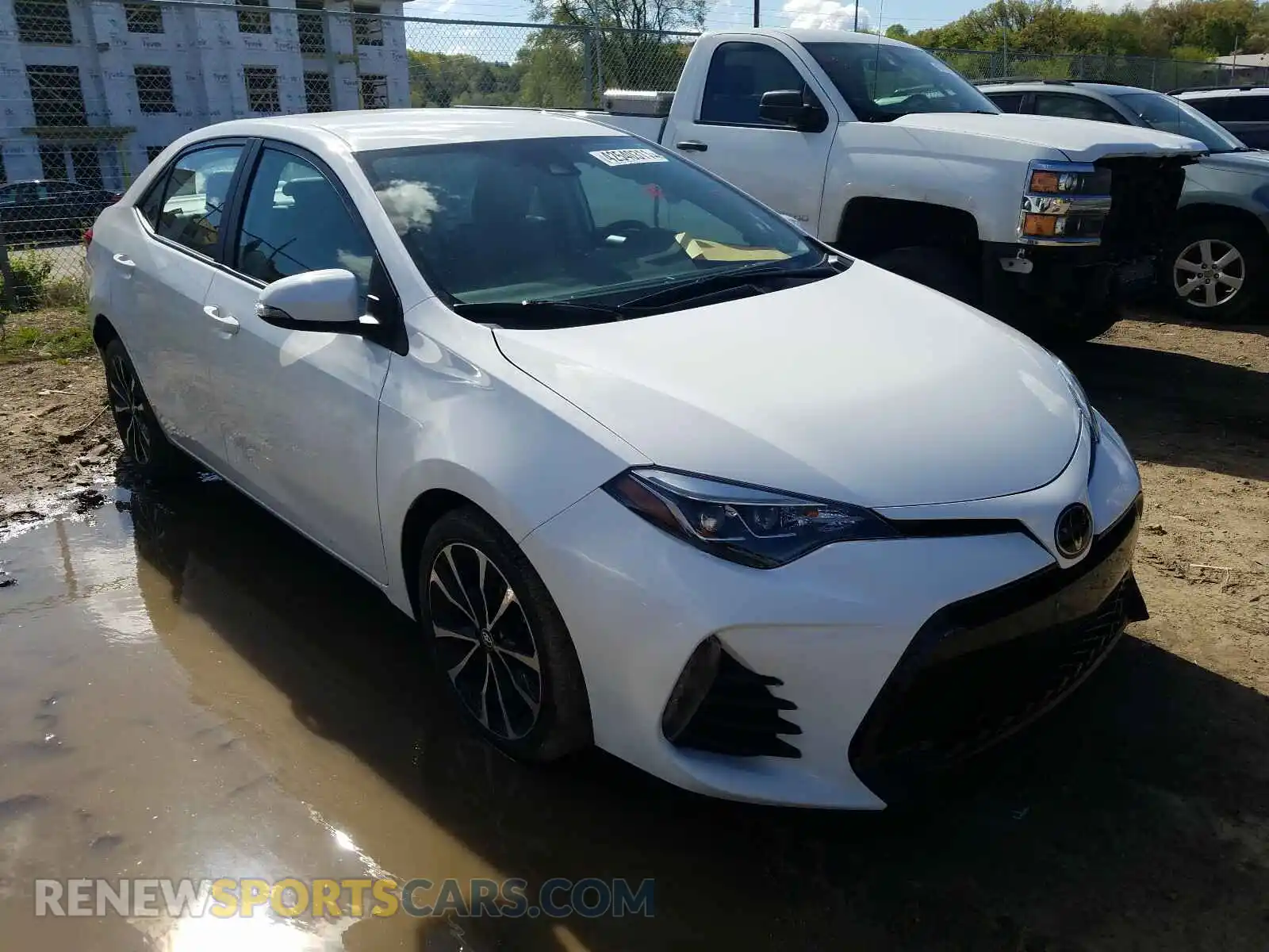 1 Photograph of a damaged car 2T1BURHE1KC239700 TOYOTA COROLLA 2019