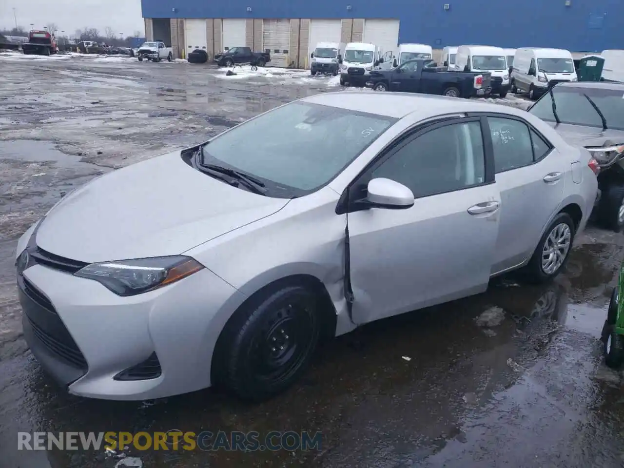 2 Photograph of a damaged car 2T1BURHE1KC240992 TOYOTA COROLLA 2019