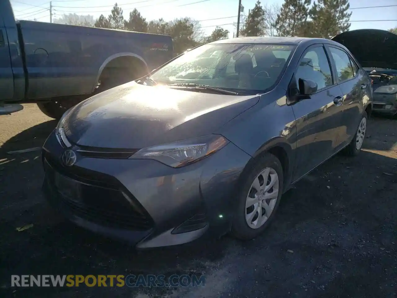2 Photograph of a damaged car 2T1BURHE1KC243441 TOYOTA COROLLA 2019