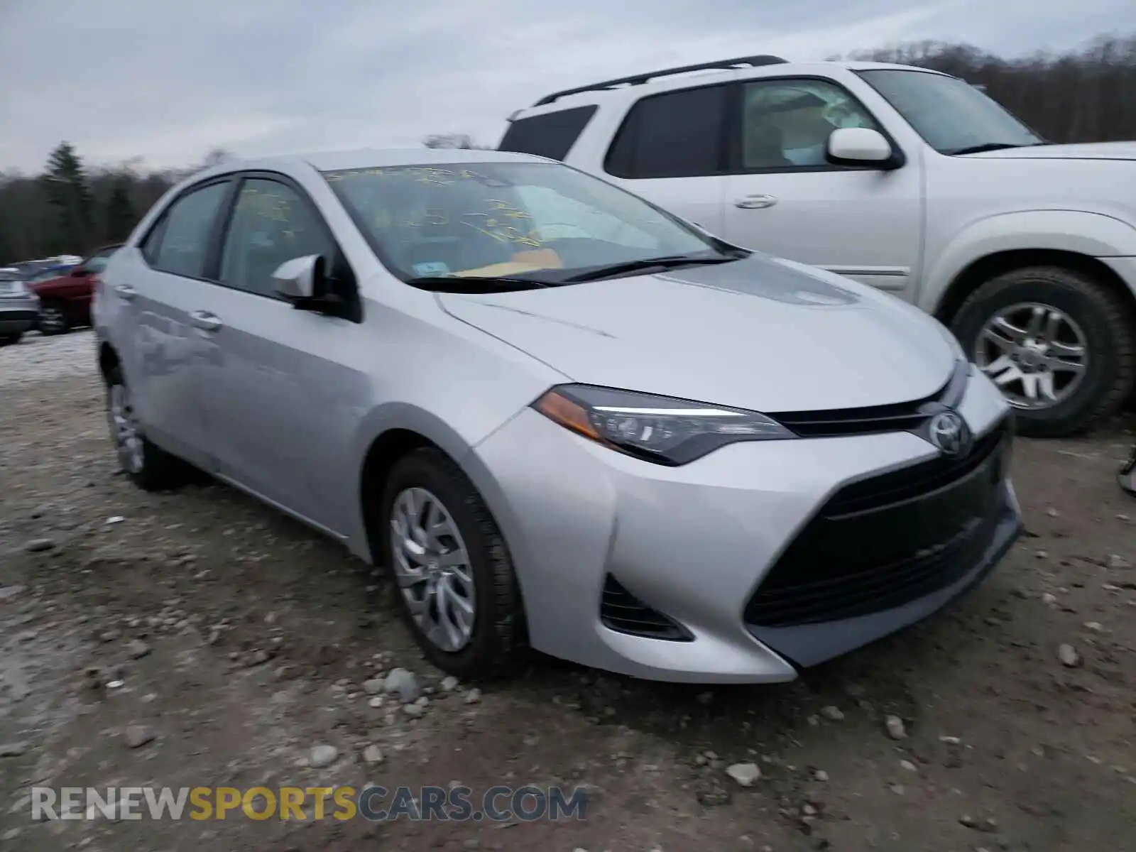 1 Photograph of a damaged car 2T1BURHE1KC247019 TOYOTA COROLLA 2019