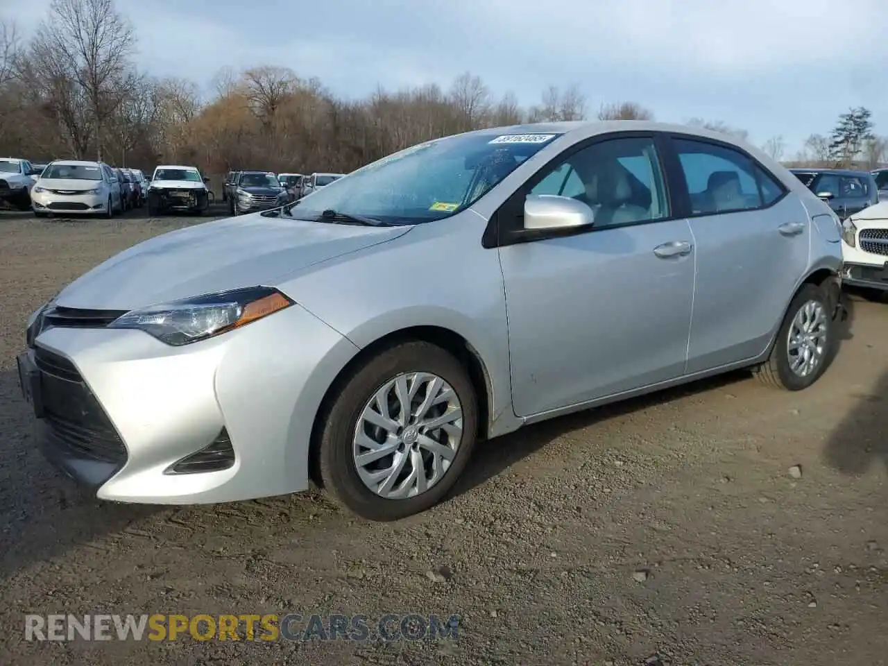 1 Photograph of a damaged car 2T1BURHE1KC247036 TOYOTA COROLLA 2019