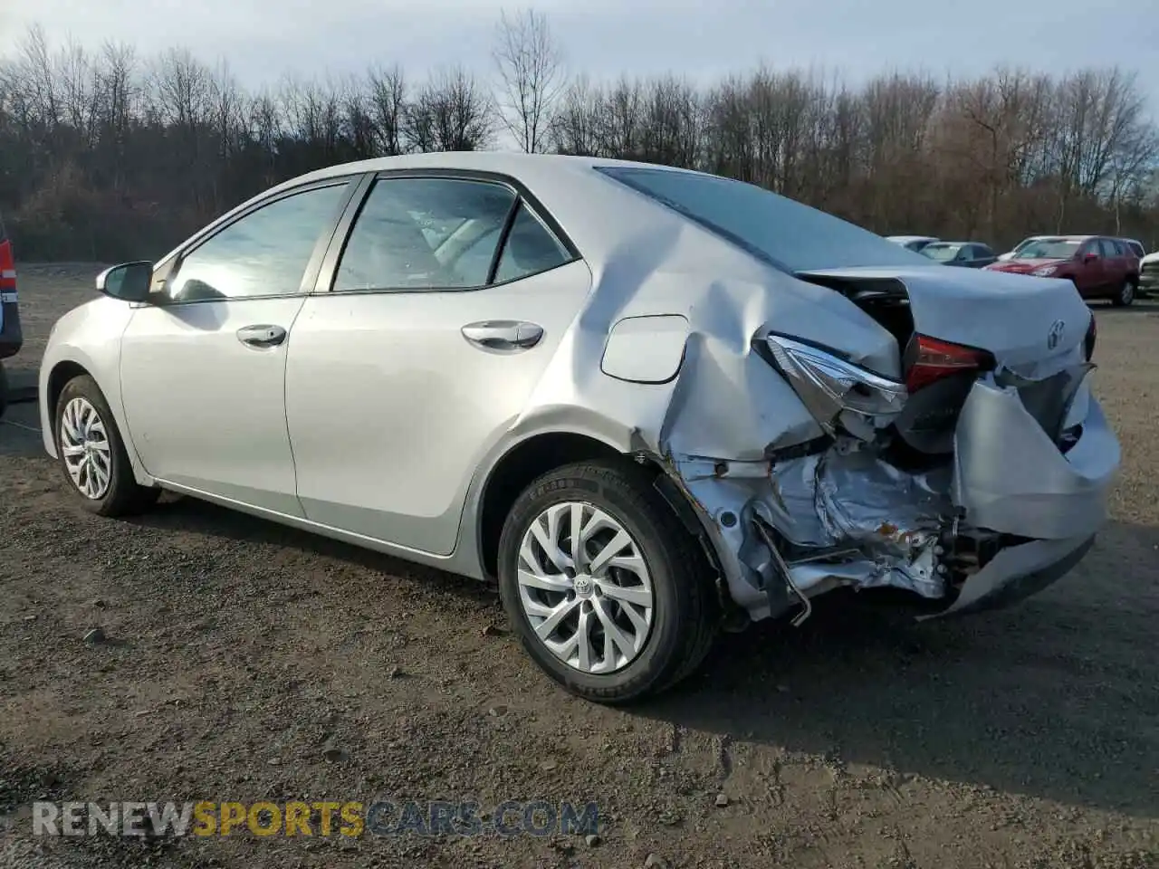 2 Photograph of a damaged car 2T1BURHE1KC247036 TOYOTA COROLLA 2019