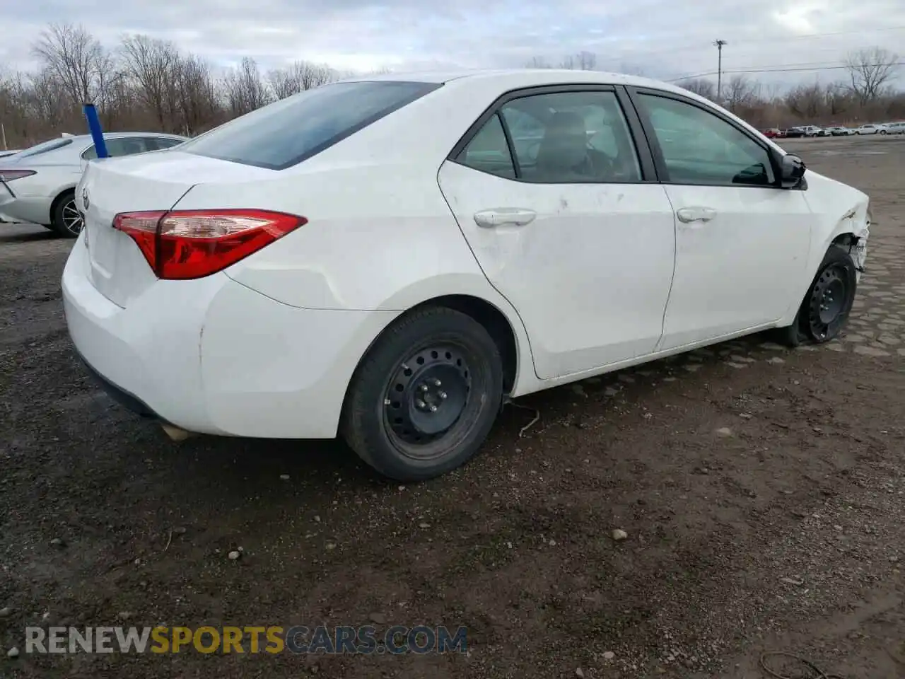 3 Photograph of a damaged car 2T1BURHE2KC127908 TOYOTA COROLLA 2019