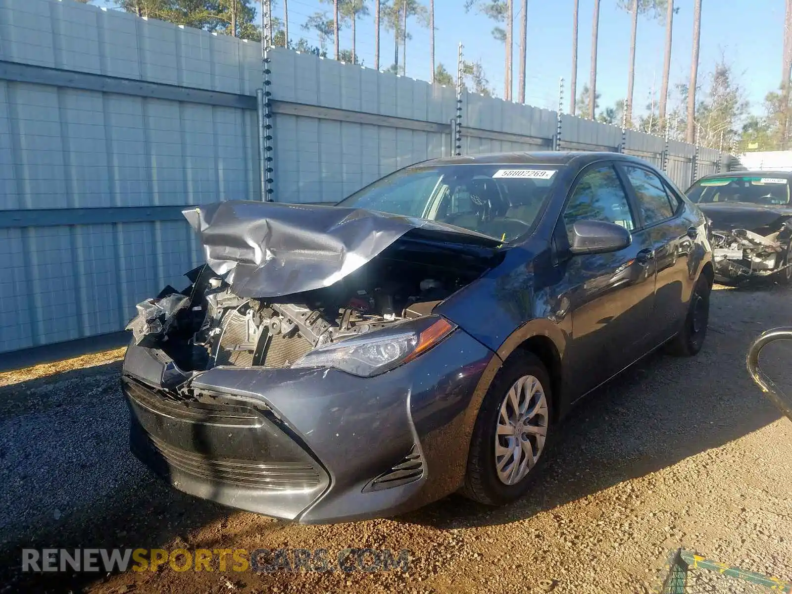 2 Photograph of a damaged car 2T1BURHE2KC130601 TOYOTA COROLLA 2019