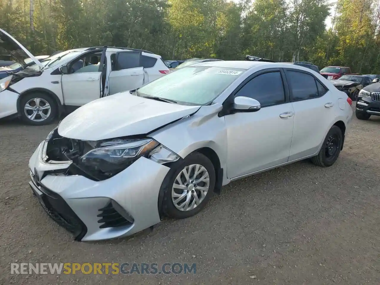 1 fotografías del automóvil dañado 2T1BURHE2KC132543 TOYOTA COROLLA 2019