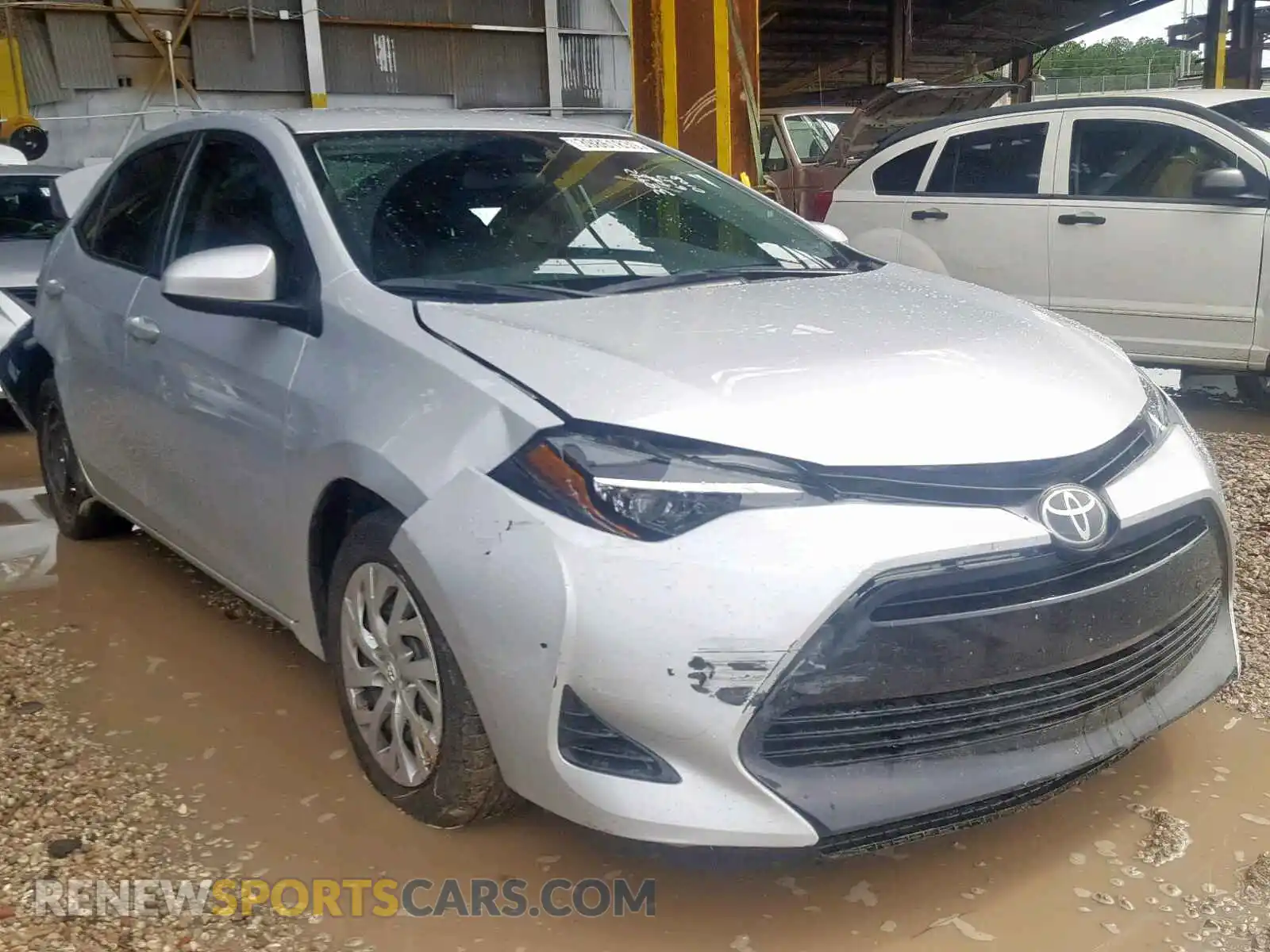 1 Photograph of a damaged car 2T1BURHE2KC140108 TOYOTA COROLLA 2019