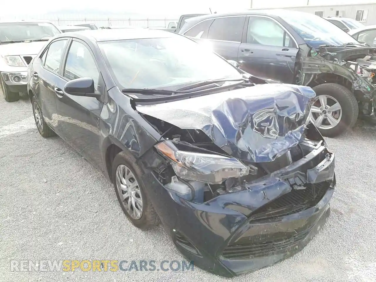 1 Photograph of a damaged car 2T1BURHE2KC148189 TOYOTA COROLLA 2019