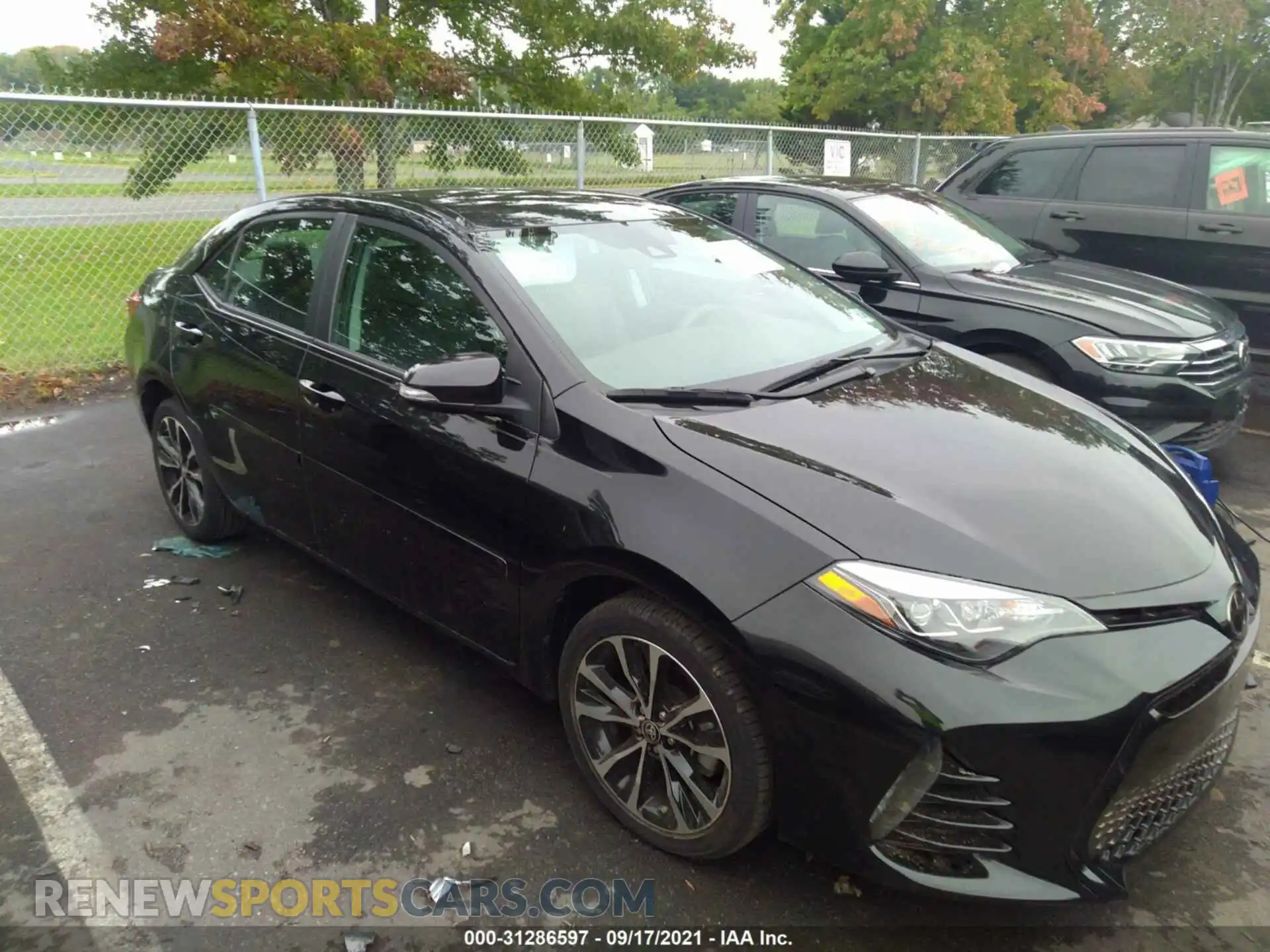 1 Photograph of a damaged car 2T1BURHE2KC156616 TOYOTA COROLLA 2019