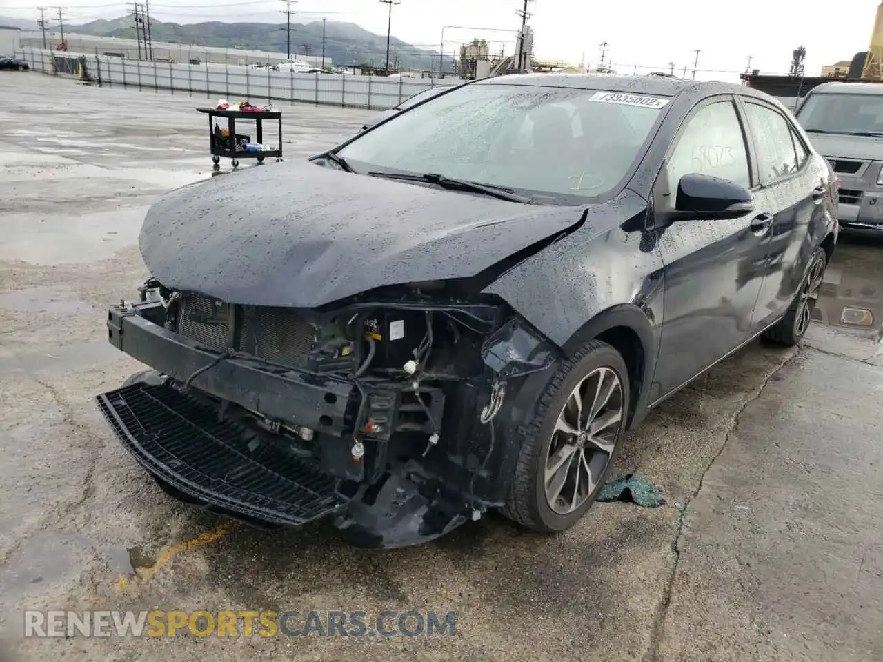 1 fotografías del automóvil dañado 2T1BURHE2KC157443 TOYOTA COROLLA 2019