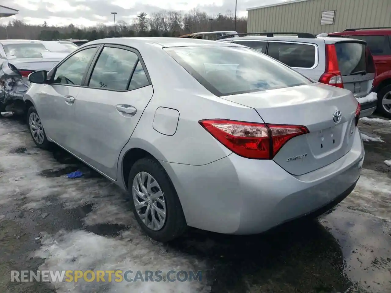 3 Photograph of a damaged car 2T1BURHE2KC170354 TOYOTA COROLLA 2019