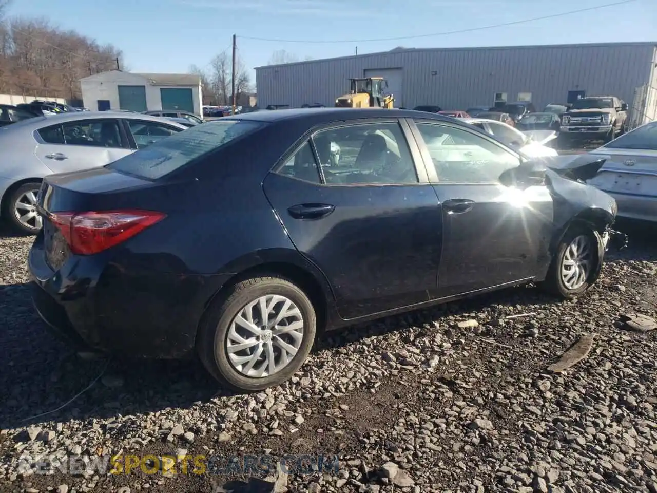 3 Photograph of a damaged car 2T1BURHE2KC175439 TOYOTA COROLLA 2019