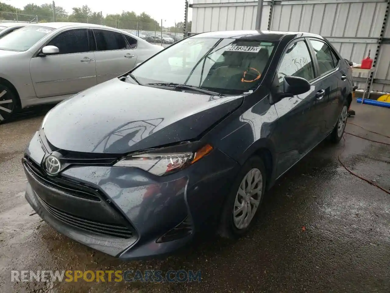 2 Photograph of a damaged car 2T1BURHE2KC179183 TOYOTA COROLLA 2019