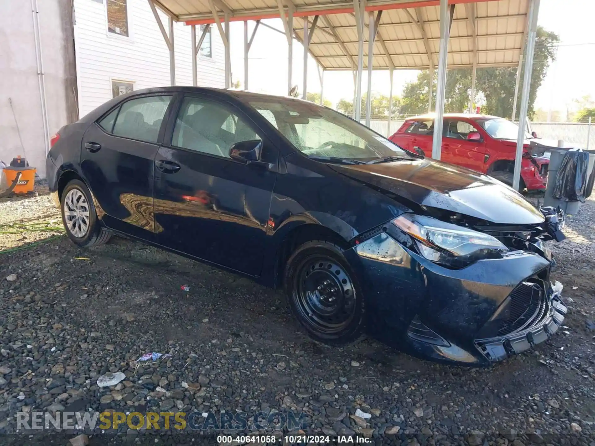 1 Photograph of a damaged car 2T1BURHE2KC179751 TOYOTA COROLLA 2019
