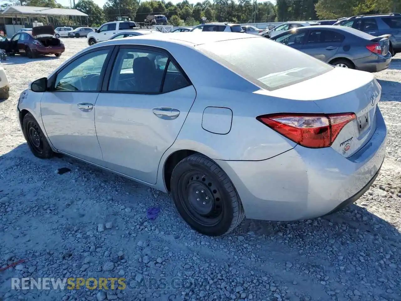 3 Photograph of a damaged car 2T1BURHE2KC191074 TOYOTA COROLLA 2019