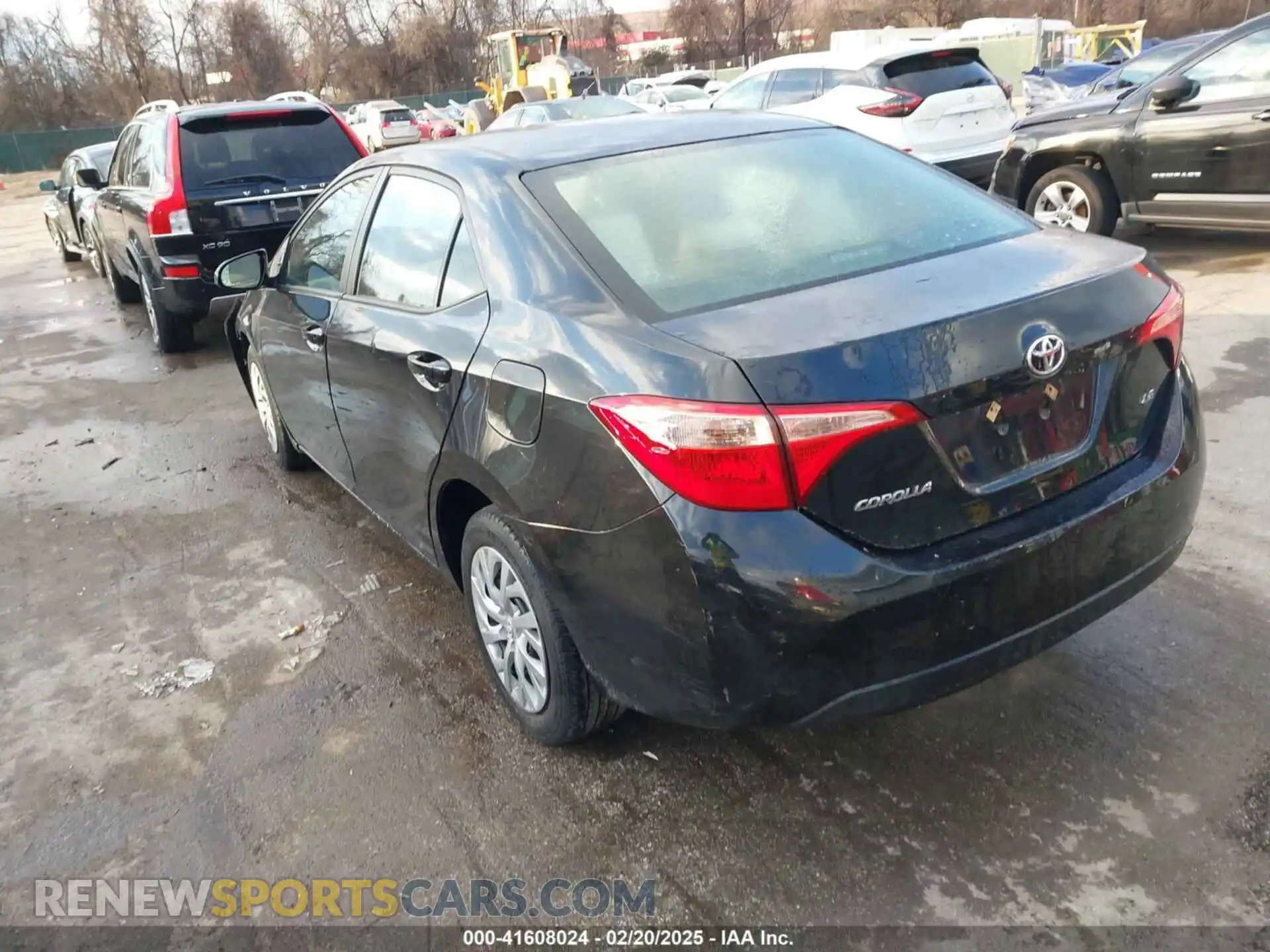 3 Photograph of a damaged car 2T1BURHE2KC191446 TOYOTA COROLLA 2019