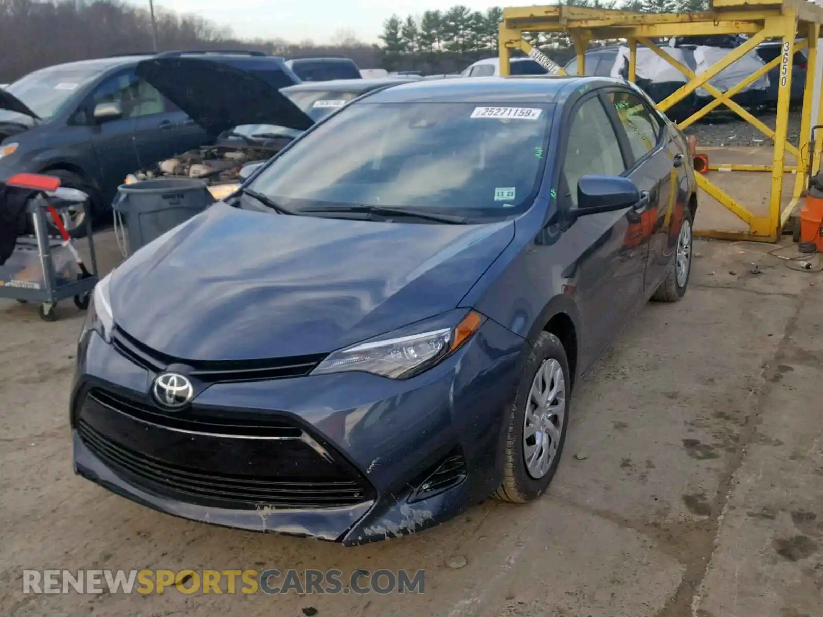 2 Photograph of a damaged car 2T1BURHE2KC192189 TOYOTA COROLLA 2019