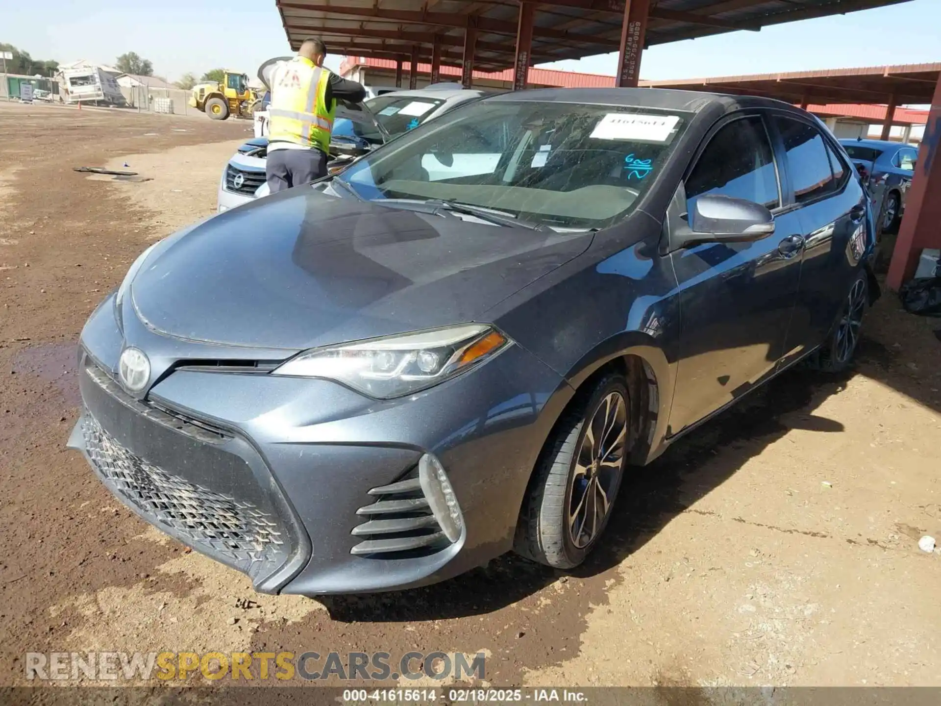 2 Photograph of a damaged car 2T1BURHE2KC194248 TOYOTA COROLLA 2019