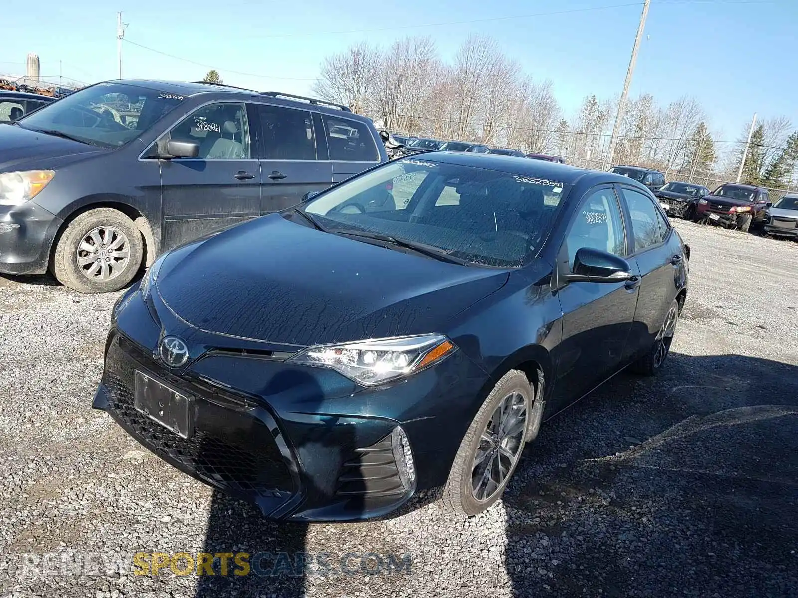 2 Photograph of a damaged car 2T1BURHE2KC200128 TOYOTA COROLLA 2019