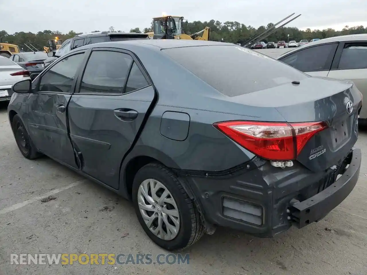 2 Photograph of a damaged car 2T1BURHE2KC202185 TOYOTA COROLLA 2019