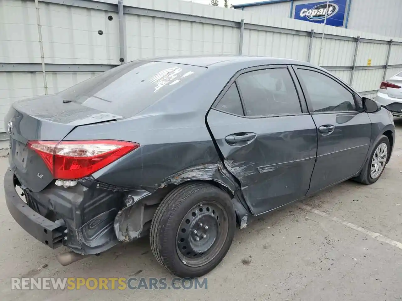 3 Photograph of a damaged car 2T1BURHE2KC202185 TOYOTA COROLLA 2019