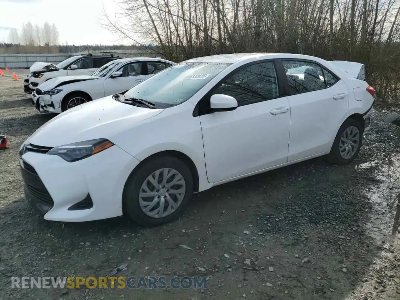 1 Photograph of a damaged car 2T1BURHE2KC203496 TOYOTA COROLLA 2019