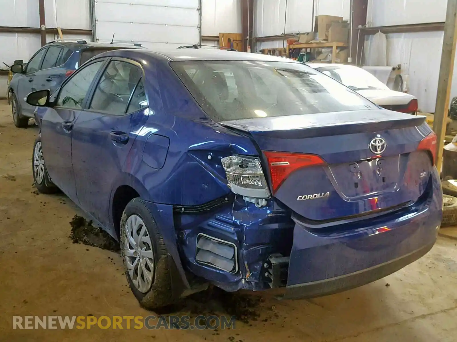 3 Photograph of a damaged car 2T1BURHE2KC204695 TOYOTA COROLLA 2019