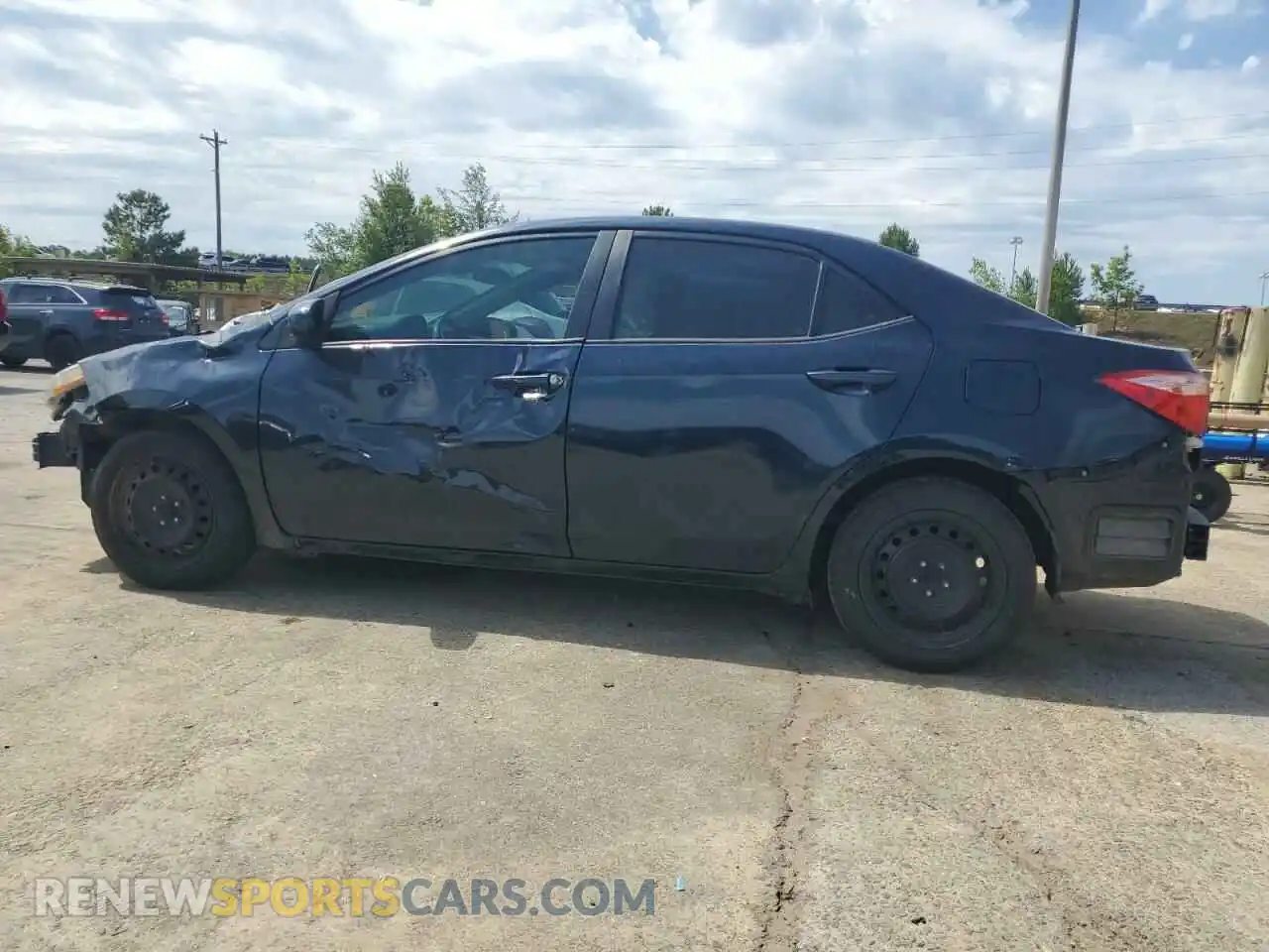 2 Photograph of a damaged car 2T1BURHE2KC207080 TOYOTA COROLLA 2019