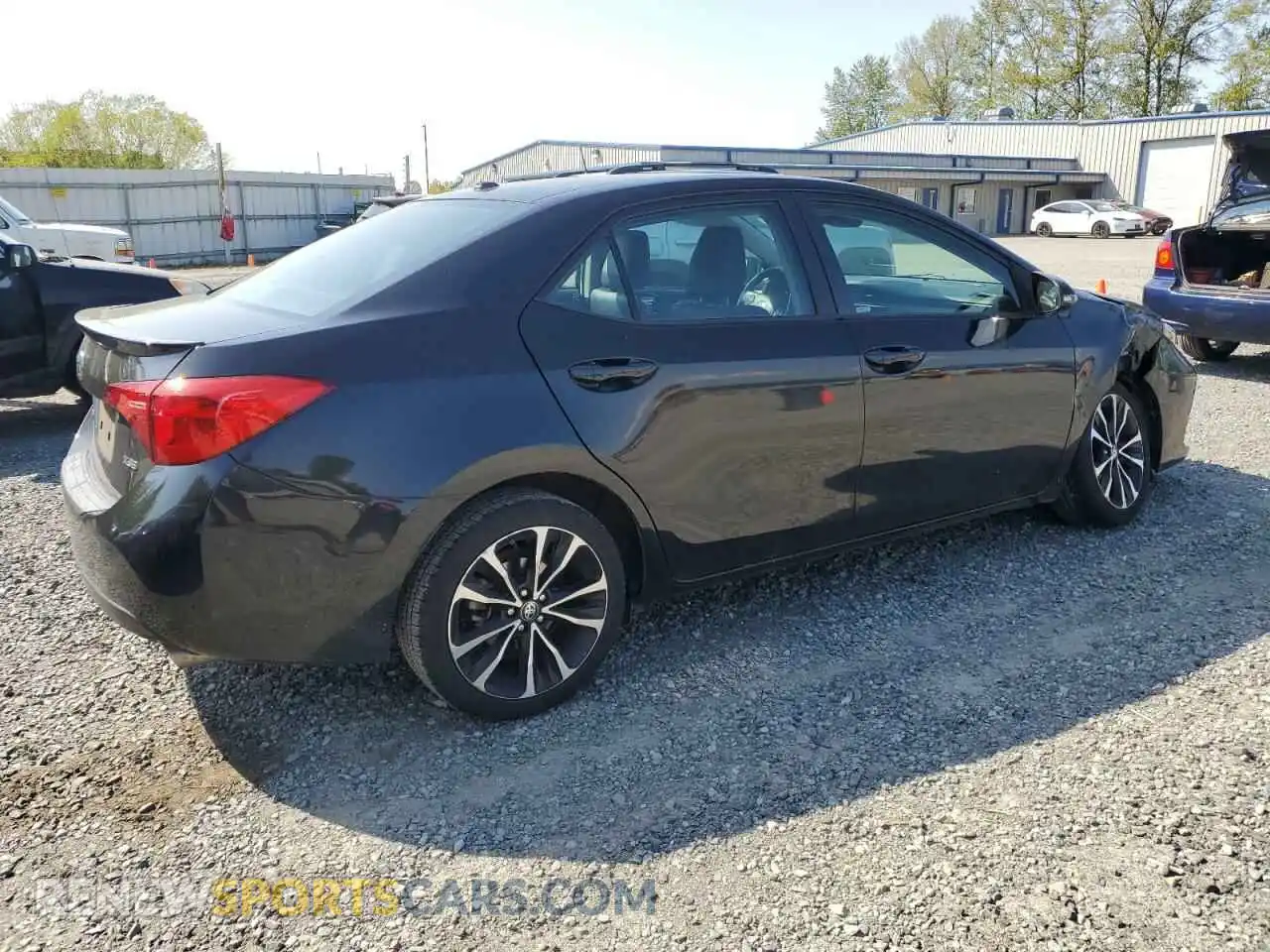 3 Photograph of a damaged car 2T1BURHE2KC208794 TOYOTA COROLLA 2019