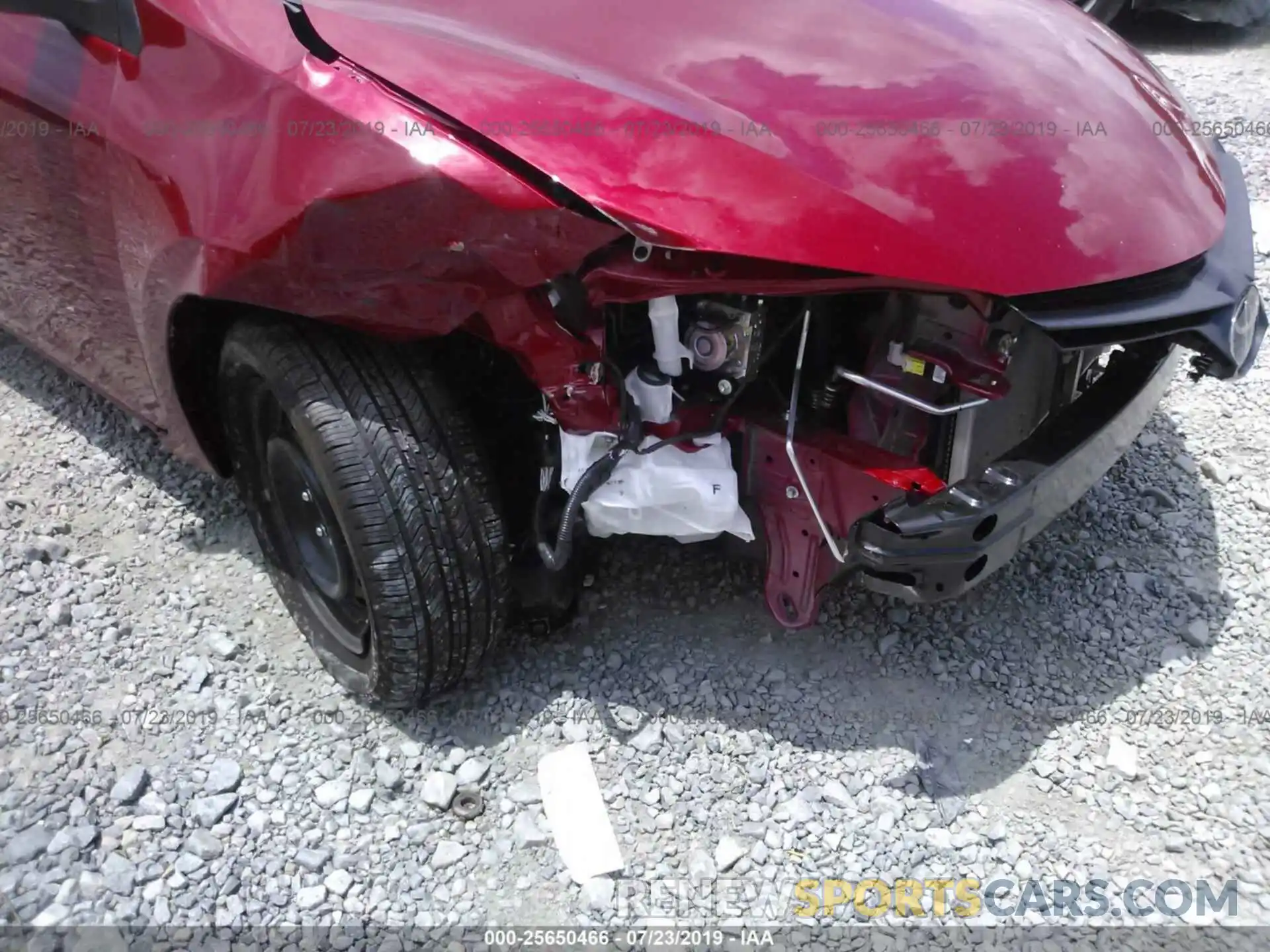 6 Photograph of a damaged car 2T1BURHE2KC210092 TOYOTA COROLLA 2019