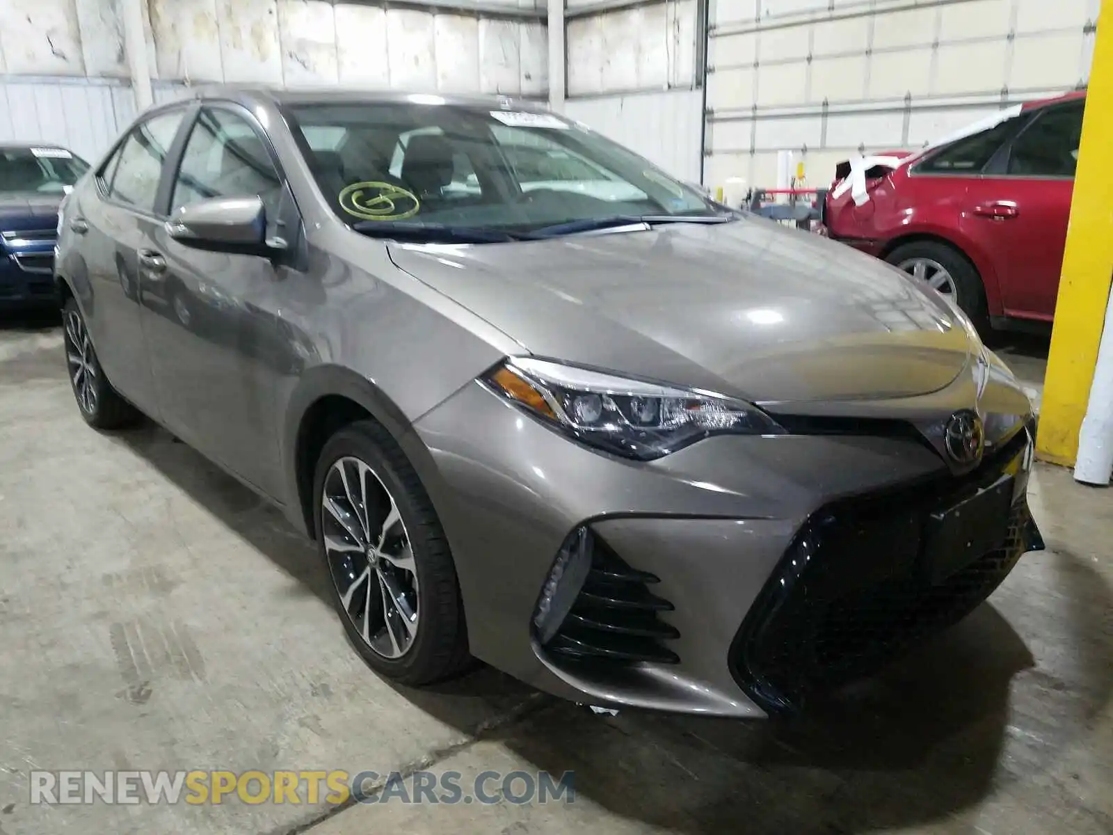 1 Photograph of a damaged car 2T1BURHE2KC210898 TOYOTA COROLLA 2019
