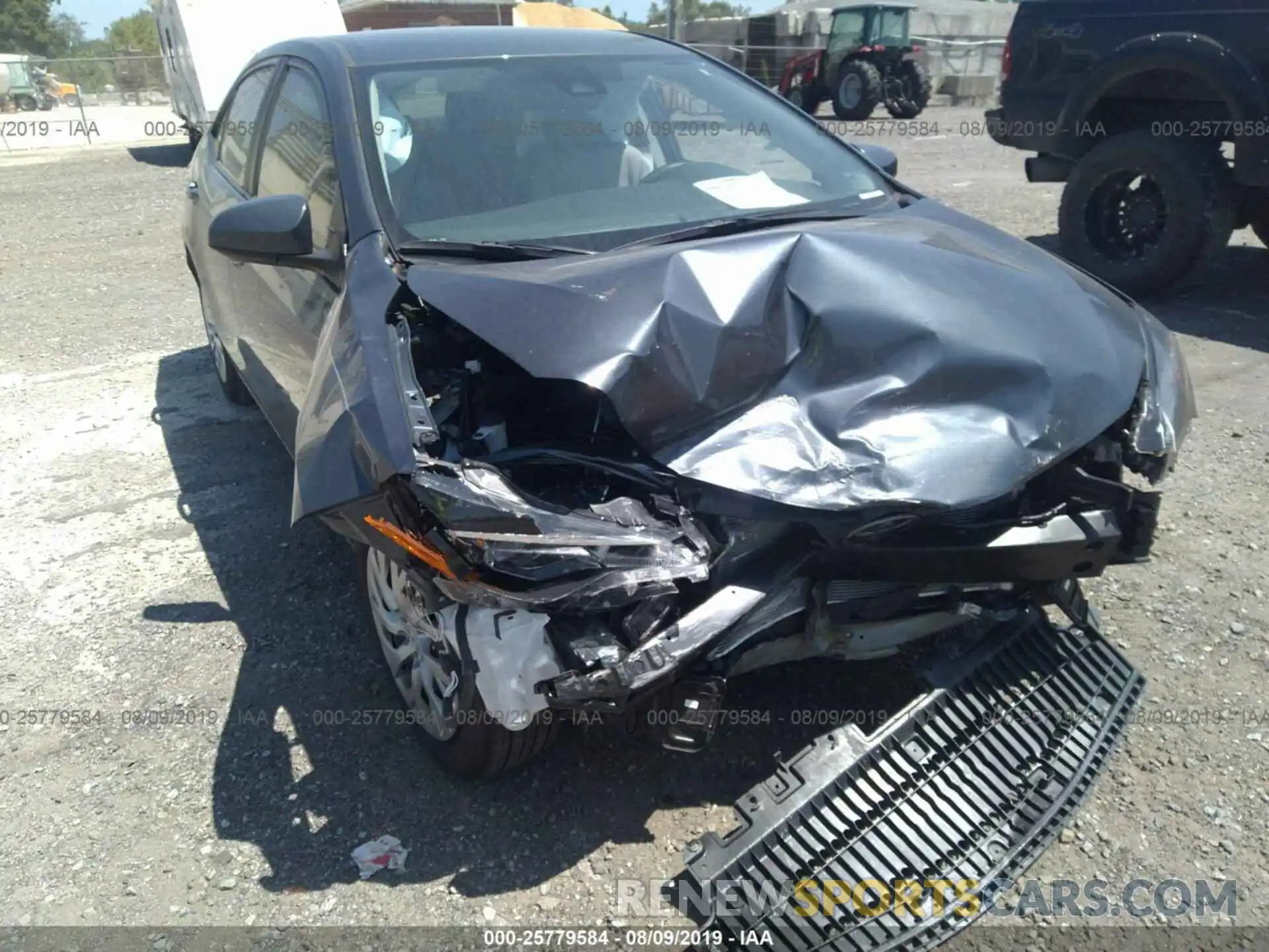 6 Photograph of a damaged car 2T1BURHE2KC215714 TOYOTA COROLLA 2019