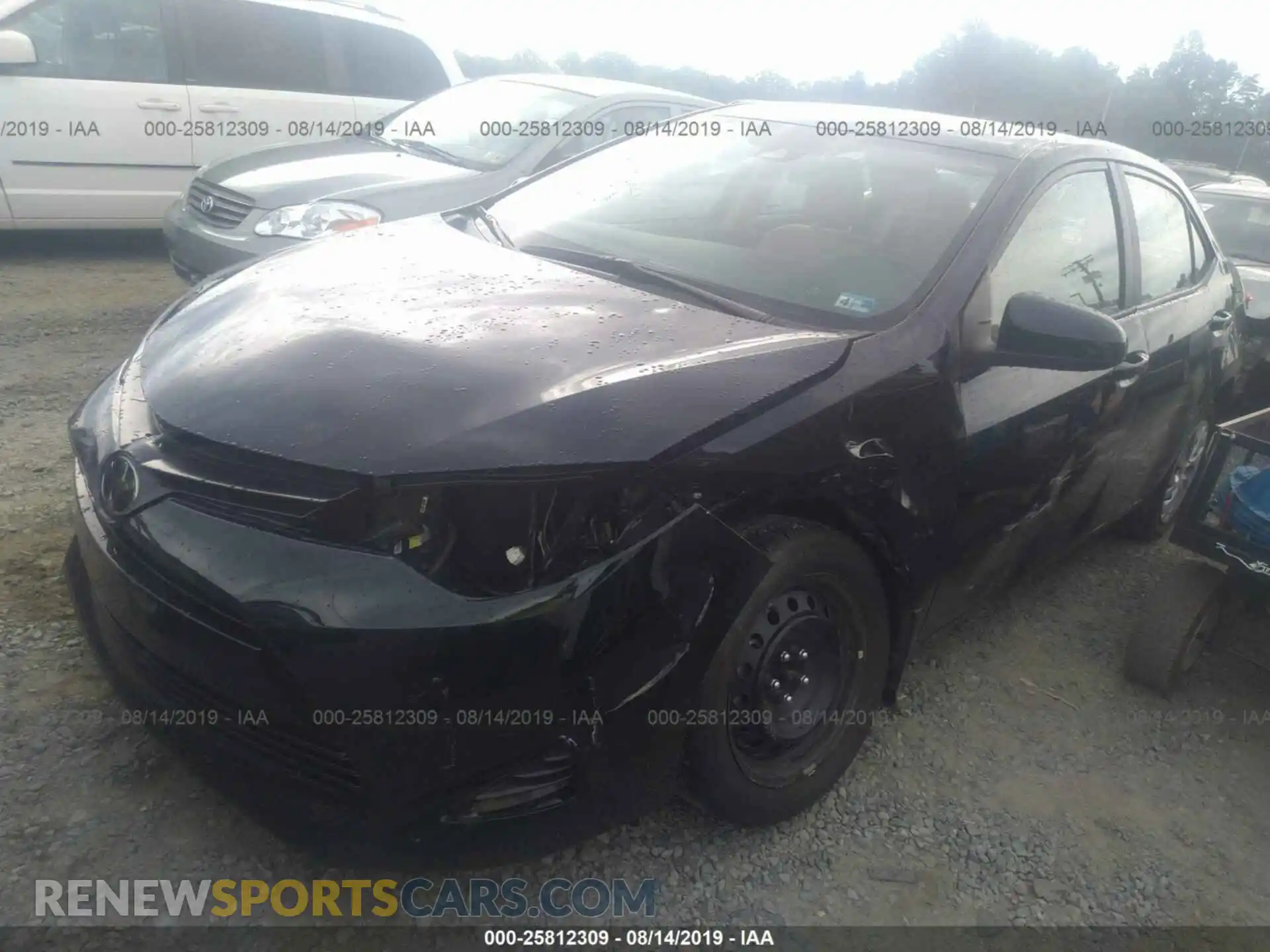 2 Photograph of a damaged car 2T1BURHE2KC216264 TOYOTA COROLLA 2019