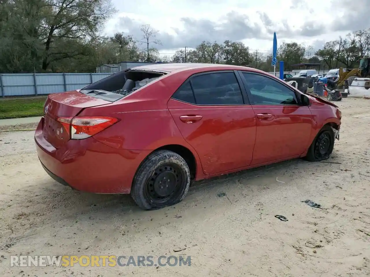 3 Photograph of a damaged car 2T1BURHE2KC217124 TOYOTA COROLLA 2019
