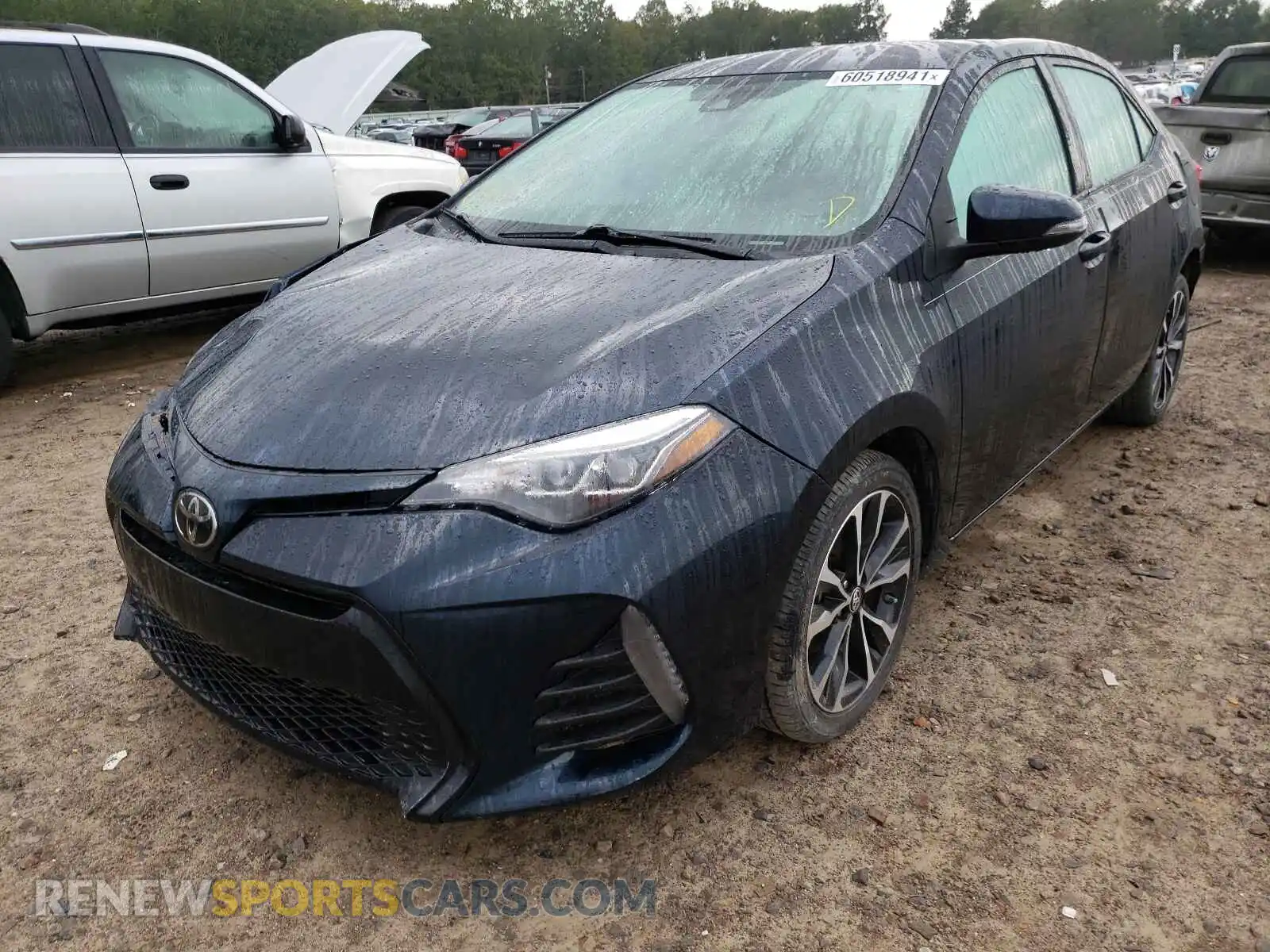 2 Photograph of a damaged car 2T1BURHE2KC222694 TOYOTA COROLLA 2019