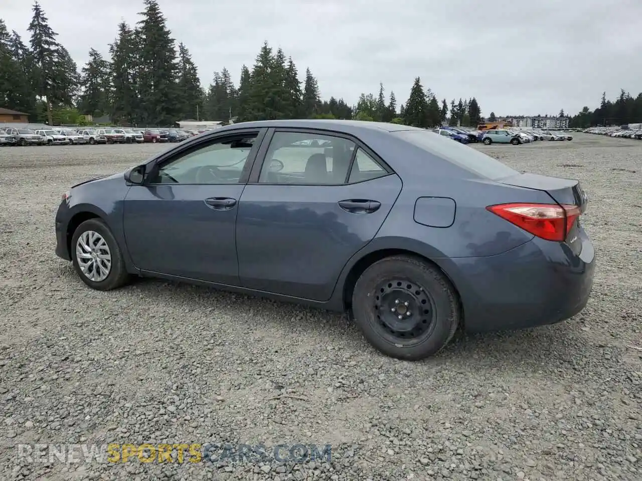 2 Photograph of a damaged car 2T1BURHE2KC224803 TOYOTA COROLLA 2019