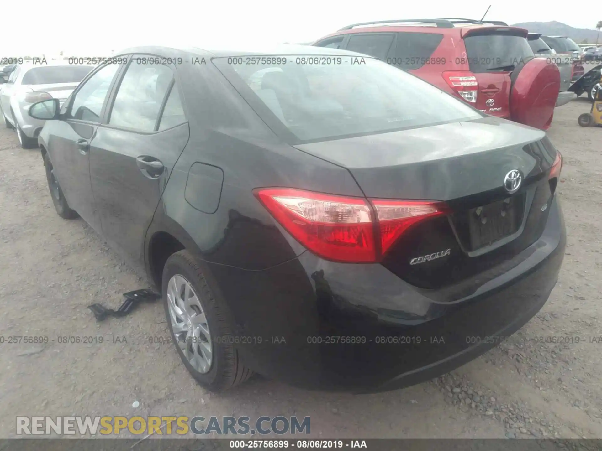 3 Photograph of a damaged car 2T1BURHE2KC228964 TOYOTA COROLLA 2019