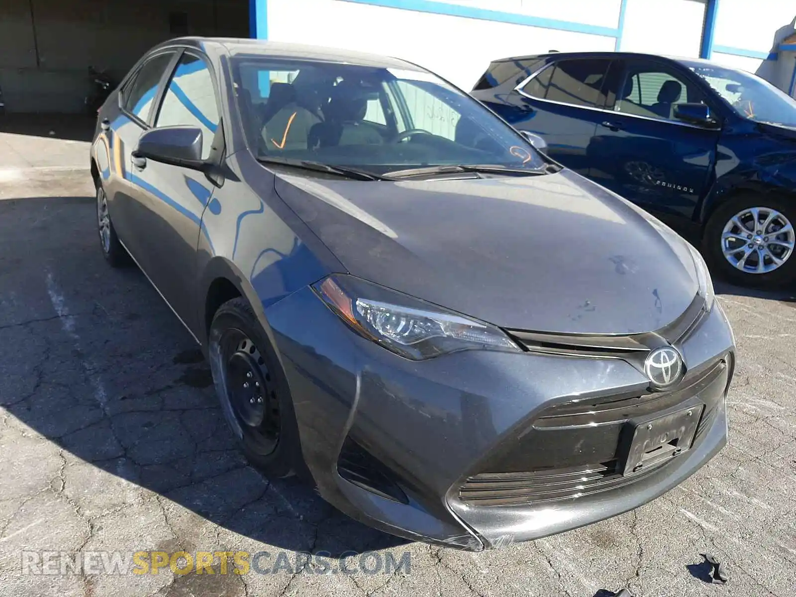 1 Photograph of a damaged car 2T1BURHE2KC229743 TOYOTA COROLLA 2019
