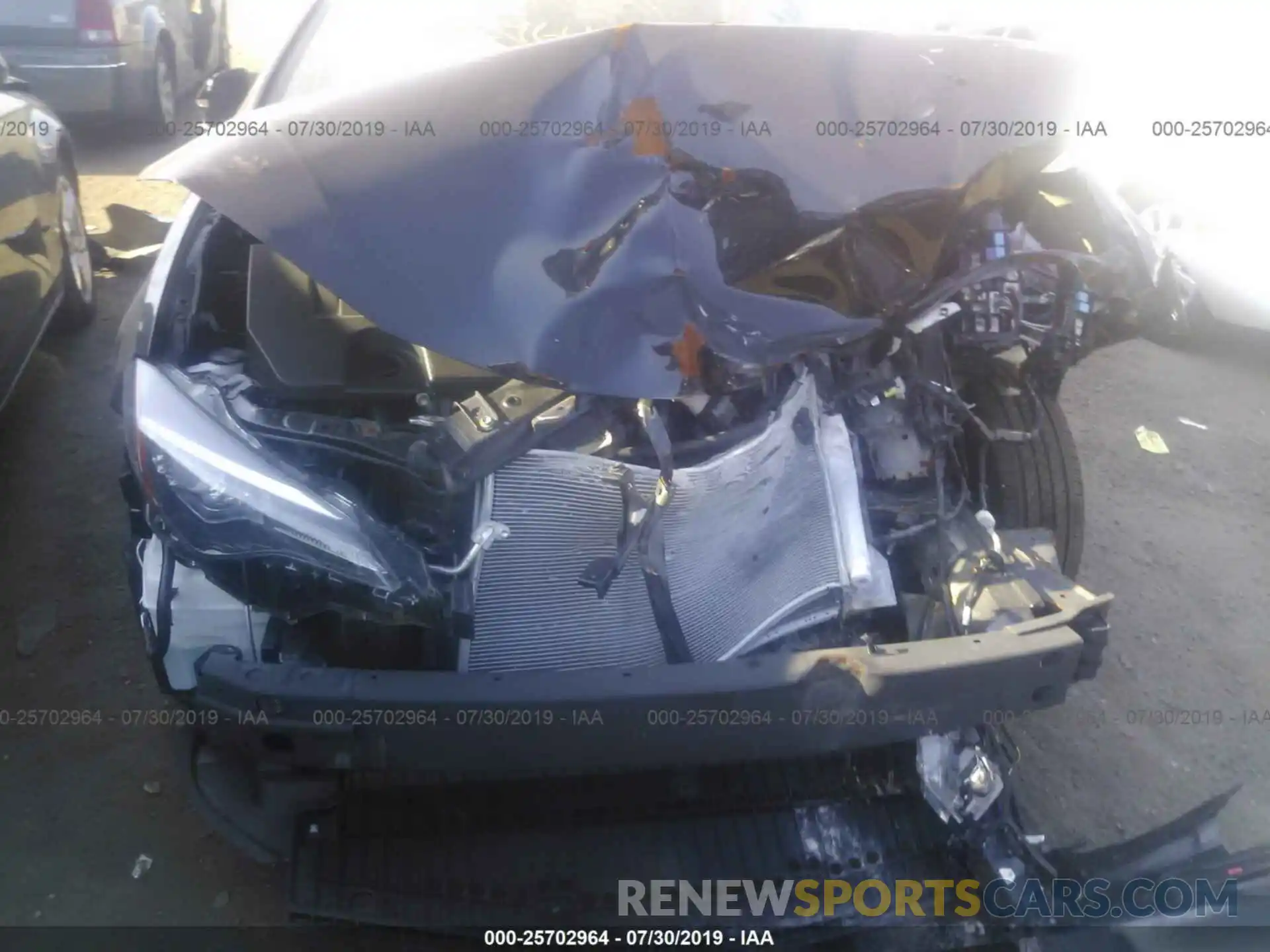 6 Photograph of a damaged car 2T1BURHE2KC229807 TOYOTA COROLLA 2019