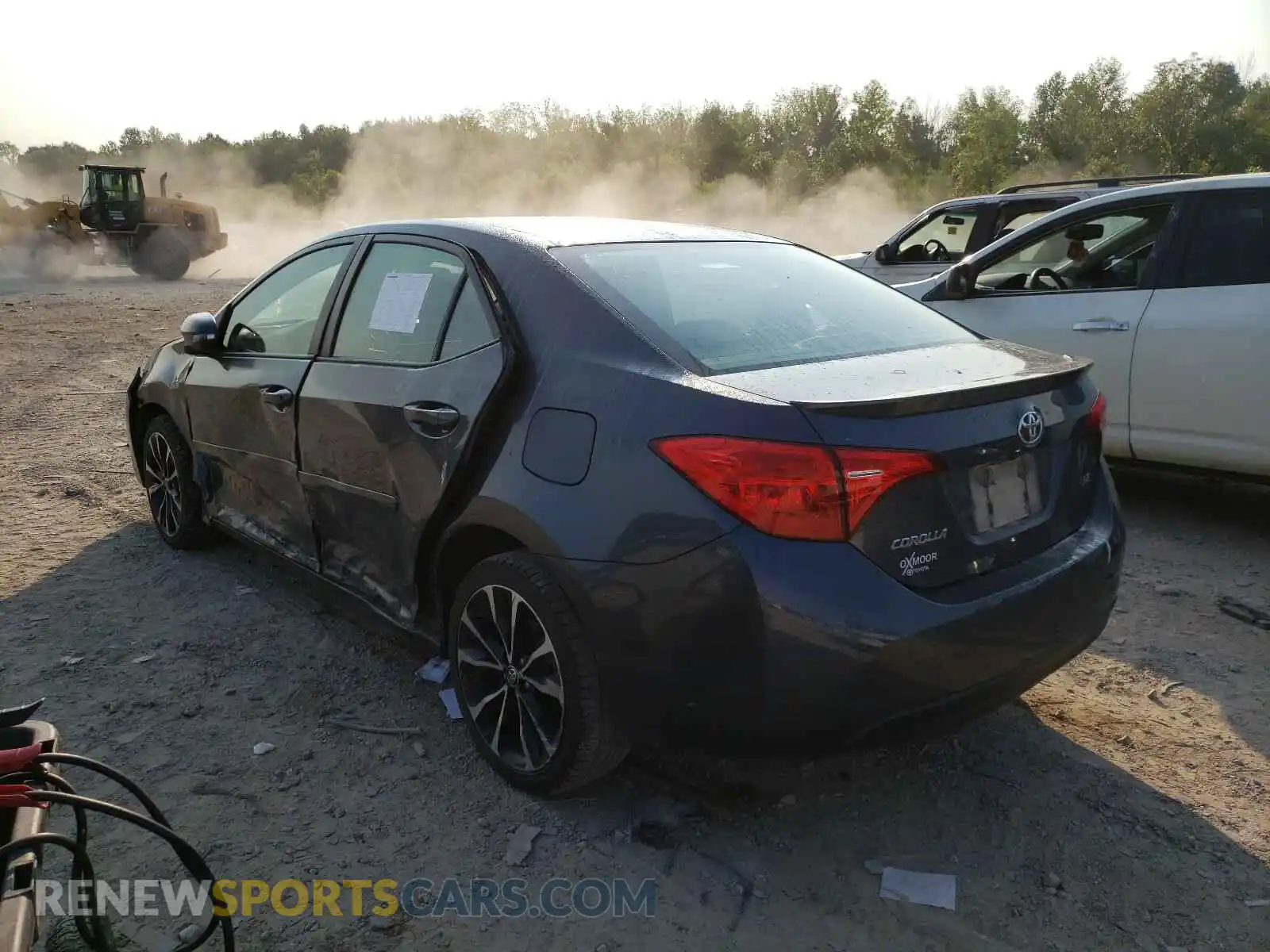 3 Photograph of a damaged car 2T1BURHE2KC232397 TOYOTA COROLLA 2019