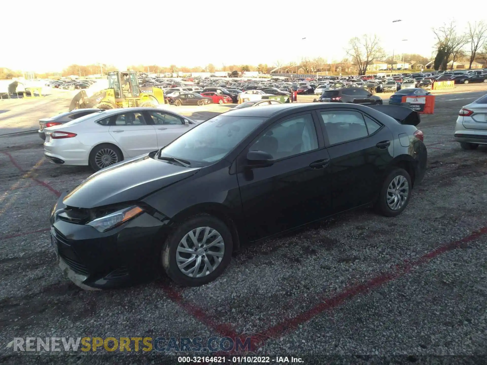 2 Photograph of a damaged car 2T1BURHE2KC235929 TOYOTA COROLLA 2019