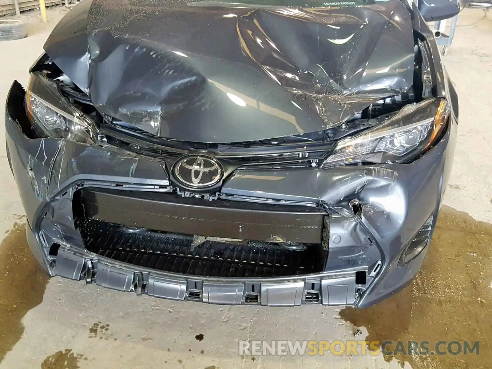 9 Photograph of a damaged car 2T1BURHE2KC236143 TOYOTA COROLLA 2019
