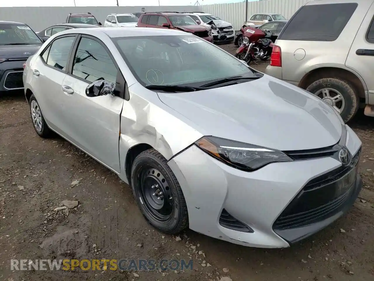 1 fotografías del automóvil dañado 2T1BURHE2KC239236 TOYOTA COROLLA 2019