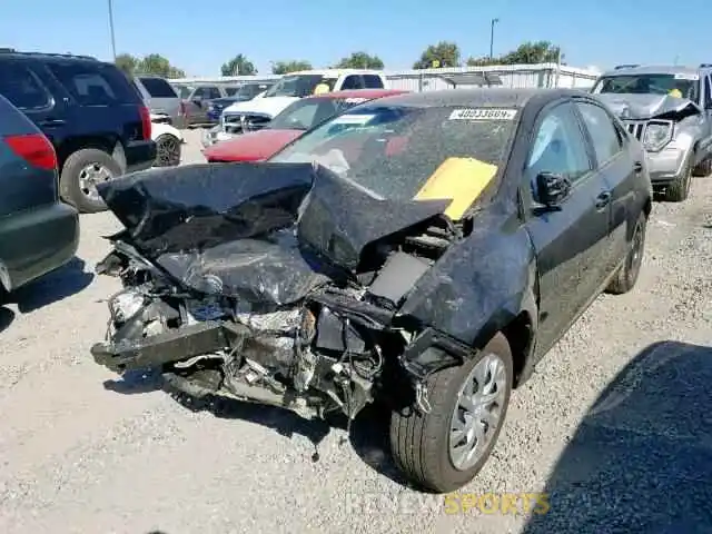 2 Photograph of a damaged car 2T1BURHE2KC239821 TOYOTA COROLLA 2019