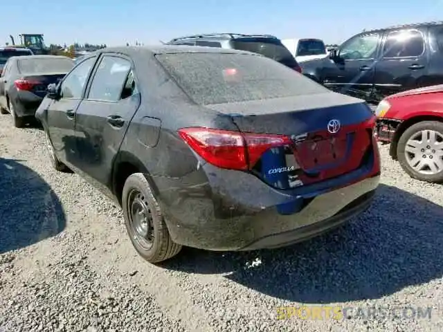 3 Photograph of a damaged car 2T1BURHE2KC239821 TOYOTA COROLLA 2019
