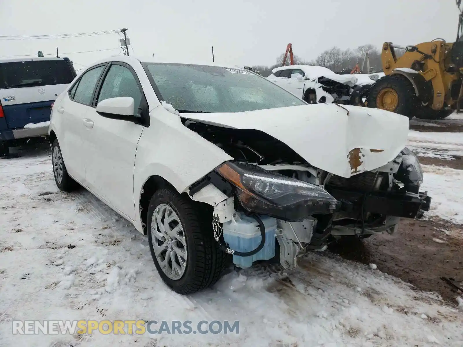1 Photograph of a damaged car 2T1BURHE2KC240130 TOYOTA COROLLA 2019